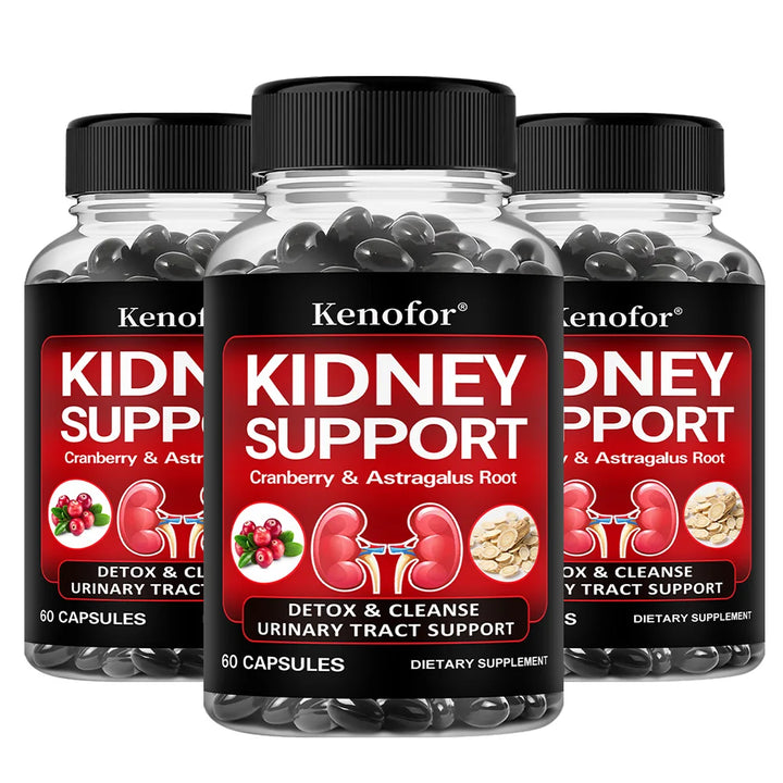 Kidney Support Supplement - with Cranberry for Normal Urinary Tract Health and Bladder Health, Healthy Kidney Function