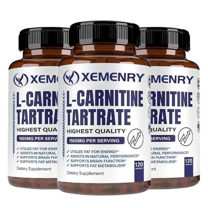 L-Carnitine Capsules – Energy, Focus &amp; Metabolism Support