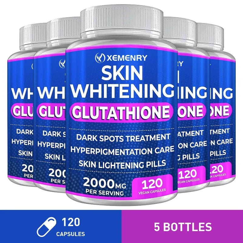 Glutathione Skin Support Capsules – 120 Count