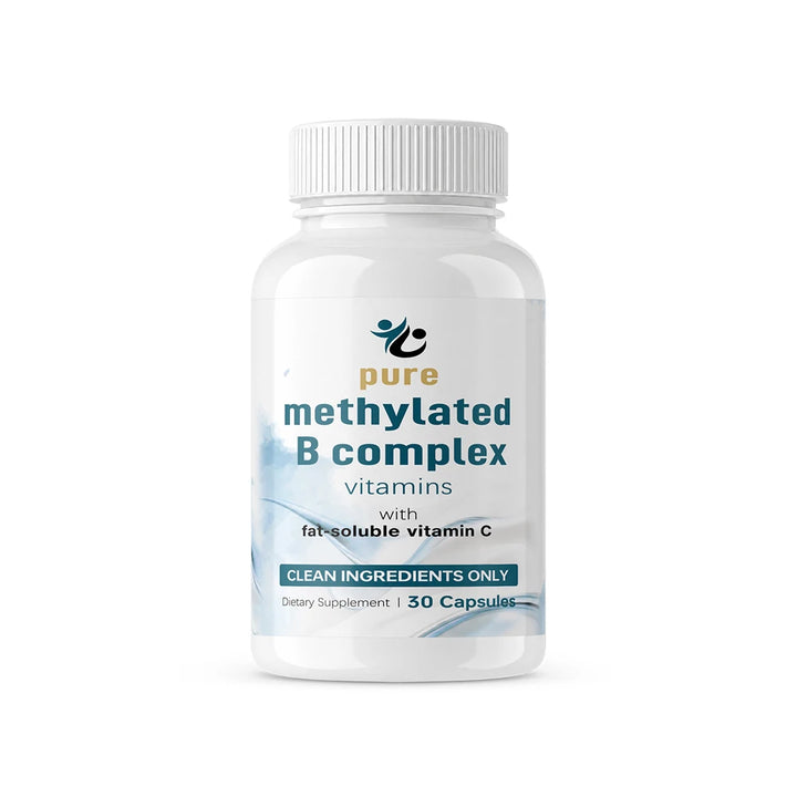 Methylated B-Complex – 11-in-1 with Methylfolate &amp; B12, 120 Capsules