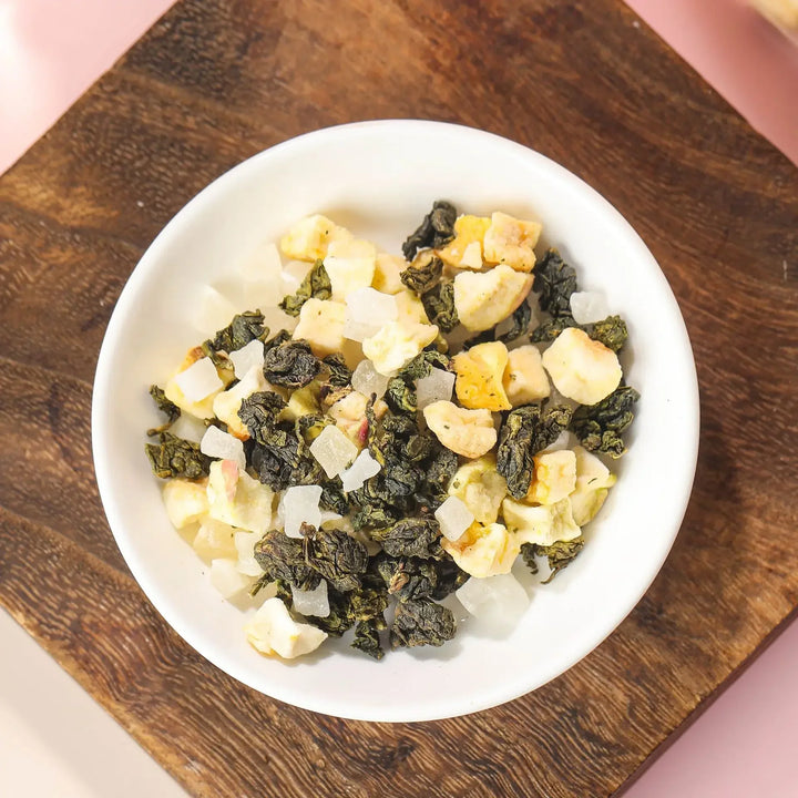 Peach Oolong Herbal Tea – Digestive &amp; Relaxation Support