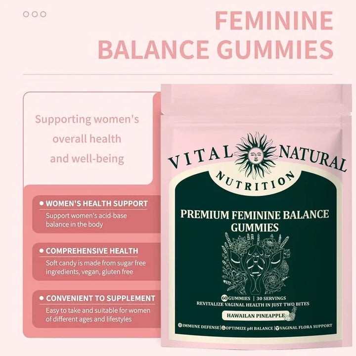 Feminine Balance Gummies – Women’s Wellness &amp; Immune Support