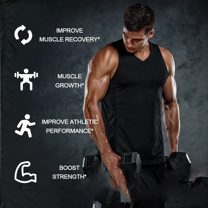Creatine Monohydrate Capsules – Strength &amp; Muscle Support
