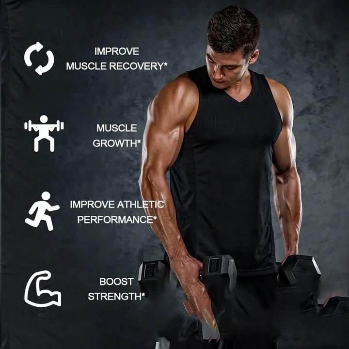 Creatine Monohydrate Capsules – Strength &amp; Muscle Support