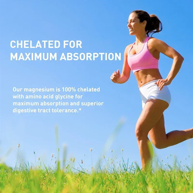 Magnesium Glycinate – Nerve, Muscle &amp; Sleep Support