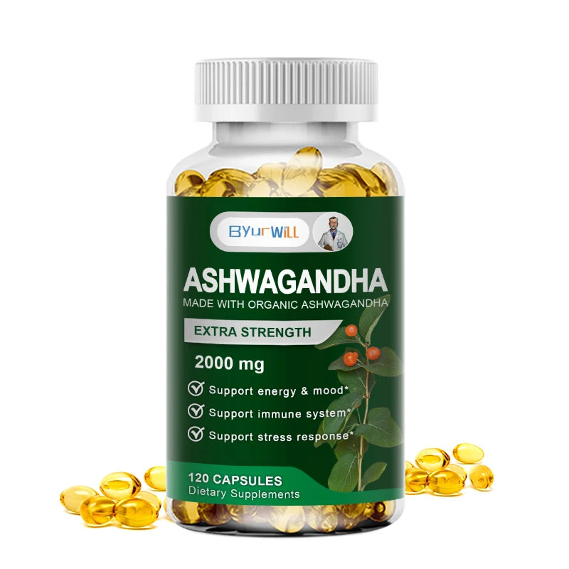 KSM-66 Ashwagandha 2000mg – Stress &amp; Mood Support