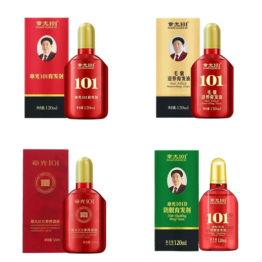 Zhang Guang 101 formula (101P) 120ml Chinese medicine therapy anti hair loss hair care nourish the hair follicle hair regrowth