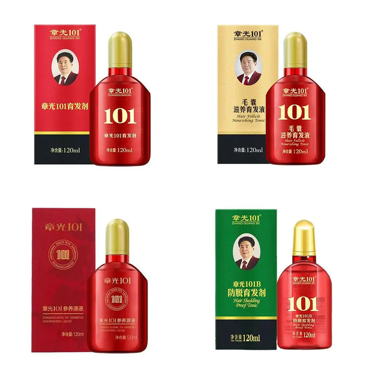Zhang Guang 101 formula (101P) 120ml Chinese medicine therapy anti hair loss hair care nourish the hair follicle hair regrowth