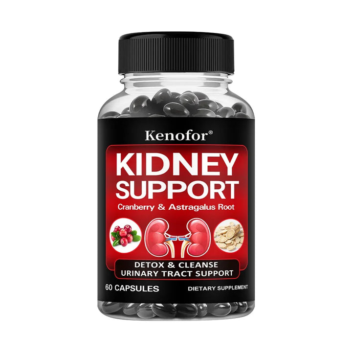 Kidney Support Supplement - with Cranberry for Normal Urinary Tract Health and Bladder Health, Healthy Kidney Function