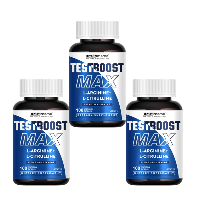 100 Caps | L-Arginine + L-Citrulline Complex | Energy &amp; Enlargement  Size Growth Male Support | Experts Clinically Studied