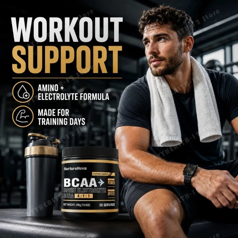 BCAA 4:1:1 Powder with Electrolytes – 300g