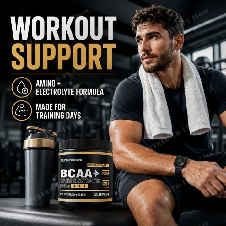 BCAA 4:1:1 Powder with Electrolytes – 300g