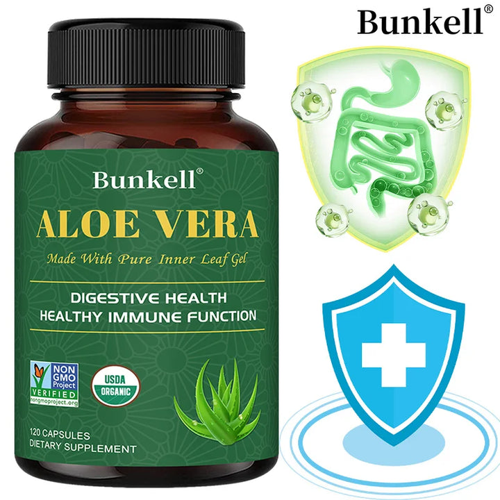 Extra Strength Aloe Vera Weight Loss Capsules - Natural Appetite Suppressant Fat Blocker, Blood Sugar &amp; Digestion Health Support