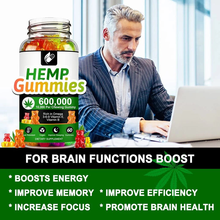Omega 3-6-9 + Vitamins B &amp; E Gummies – Stress, Sleep &amp; Wellness