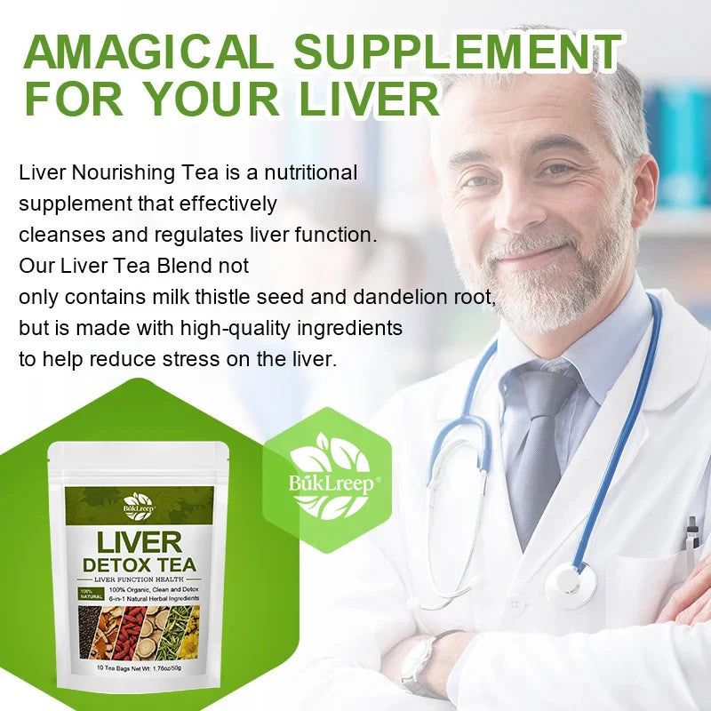 Kidney &amp; Liver Detox Herbal Tea – Caffeine &amp; Sugar Free