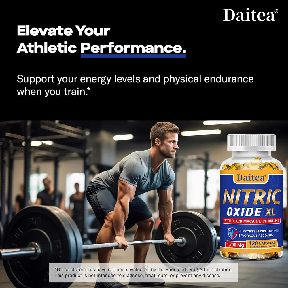 Nitric Oxide Men’s Health Capsules – Maca Root