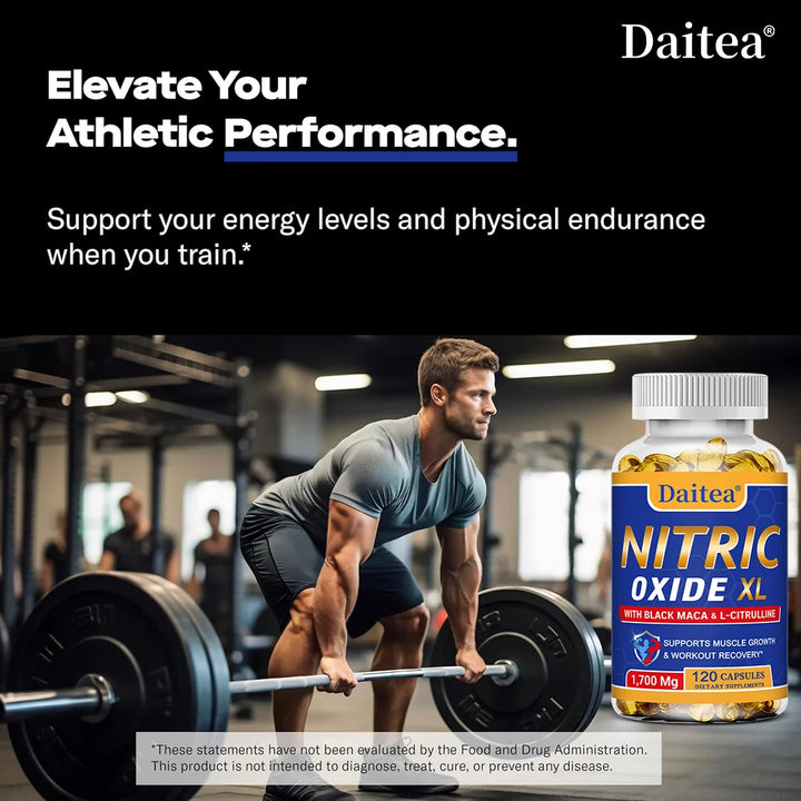 Nitric Oxide Men’s Health Capsules – Maca Root