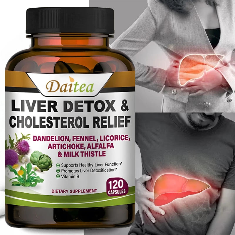 Liver Cleanse Detox &amp; Repair - with Artichoke, Dandelion, Liver &amp; Kidney Health, Liver Cleanse, Detox &amp; Repair