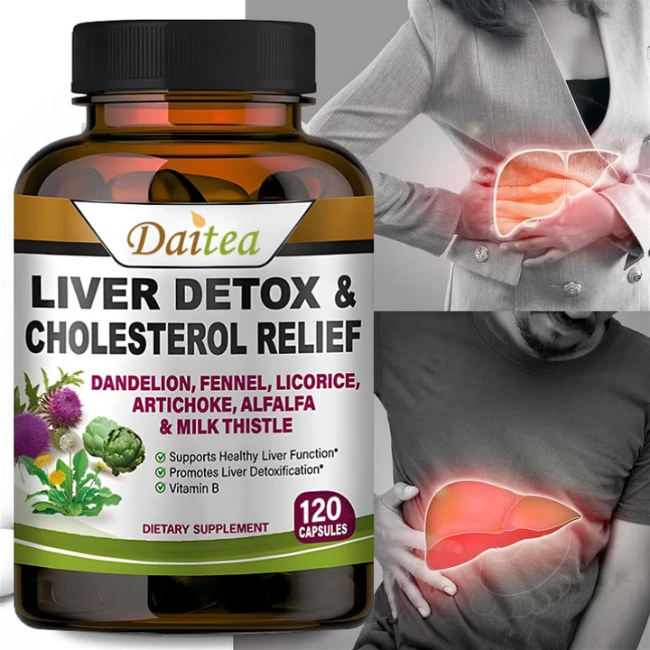 Liver Cleanse Detox &amp; Repair - with Artichoke, Dandelion, Liver &amp; Kidney Health, Liver Cleanse, Detox &amp; Repair