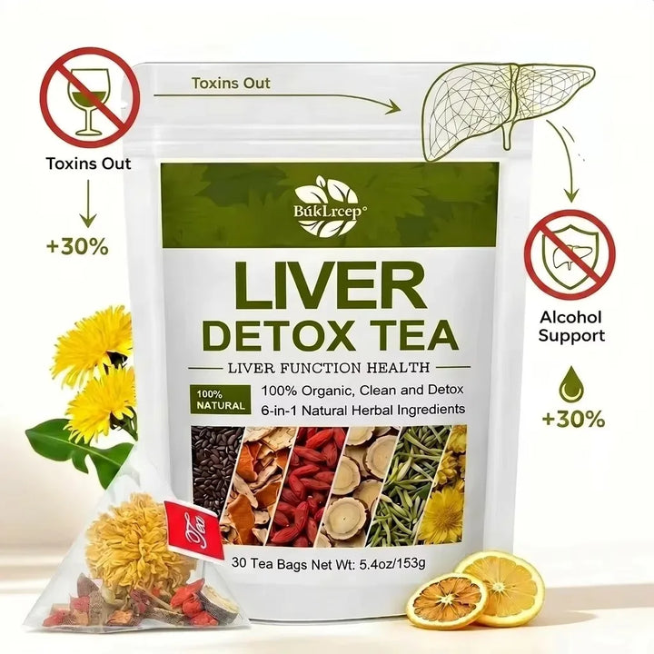 Kidney &amp; Liver Detox Herbal Tea – Caffeine &amp; Sugar Free