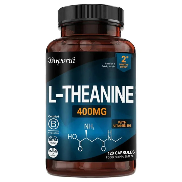 L-Theanine 400mg – Relaxation &amp; Sleep Support