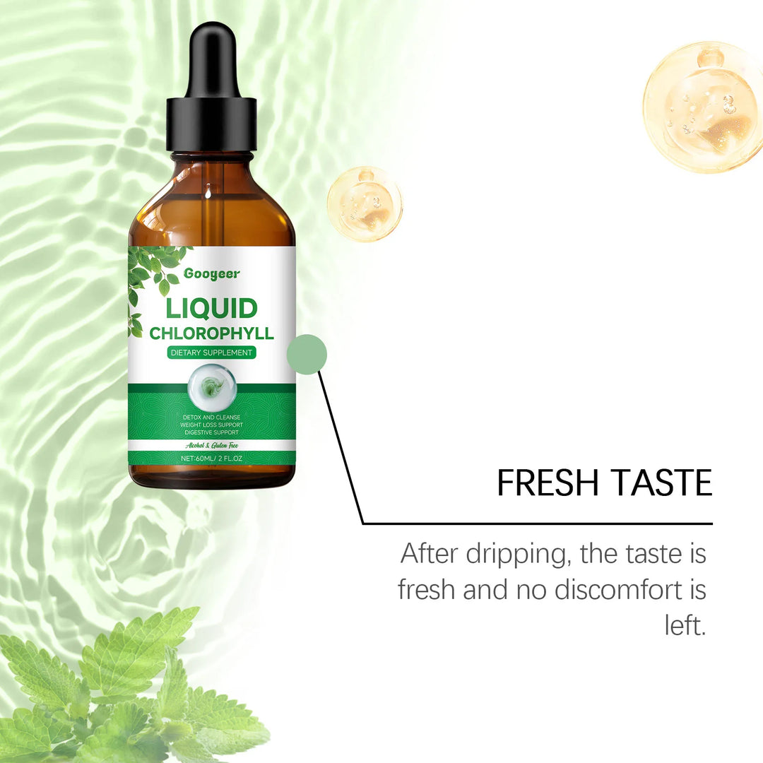 Liquid Chlorophyll Drops – Digestive &amp; Detox Support