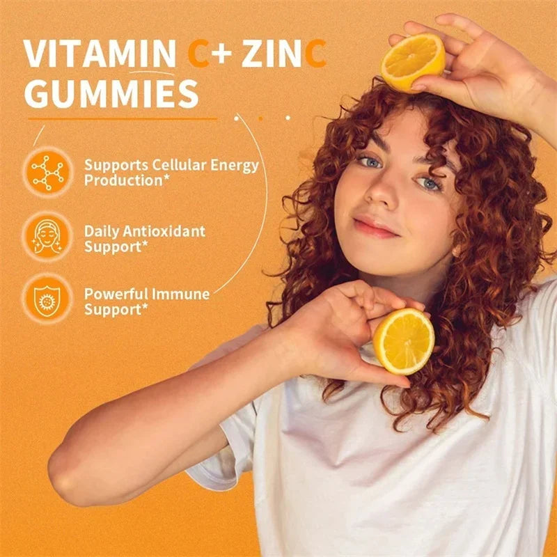 Vitamin C Gummies – Immune, Skin &amp; Antioxidant Support