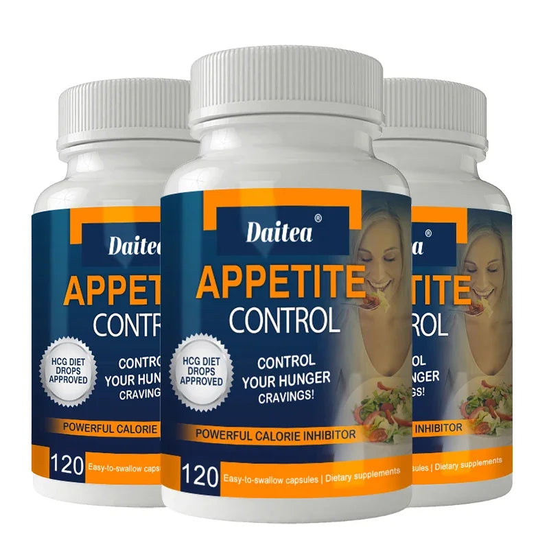 Daitea Appetite Control Capsules - Organic Vitamin C, Metabolism, Weight Management, Powerful Calorie Suppressant