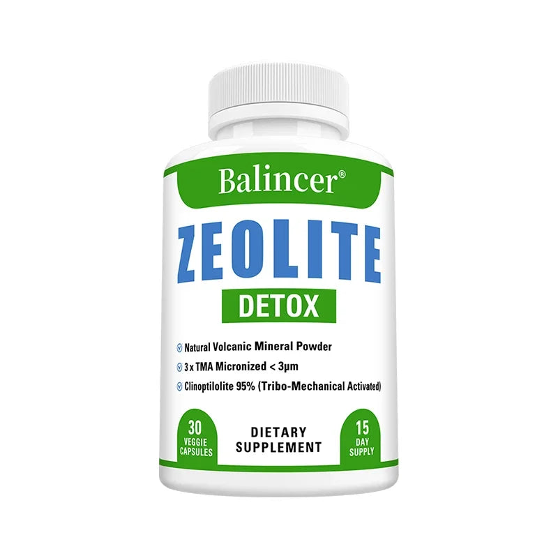 Zeolite is a pure natural mineral that supports kidneys, digestive system health, enhances immunity, and removes toxins