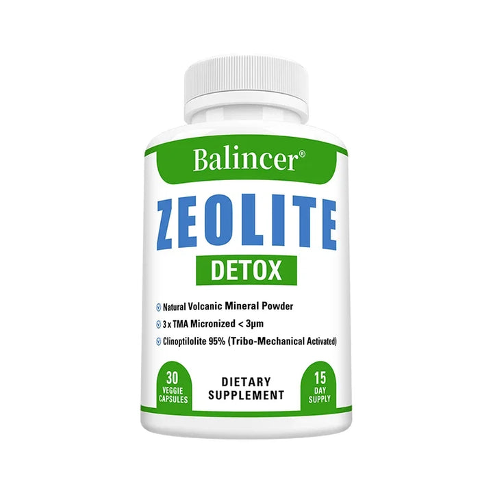 Zeolite is a pure natural mineral that supports kidneys, digestive system health, enhances immunity, and removes toxins