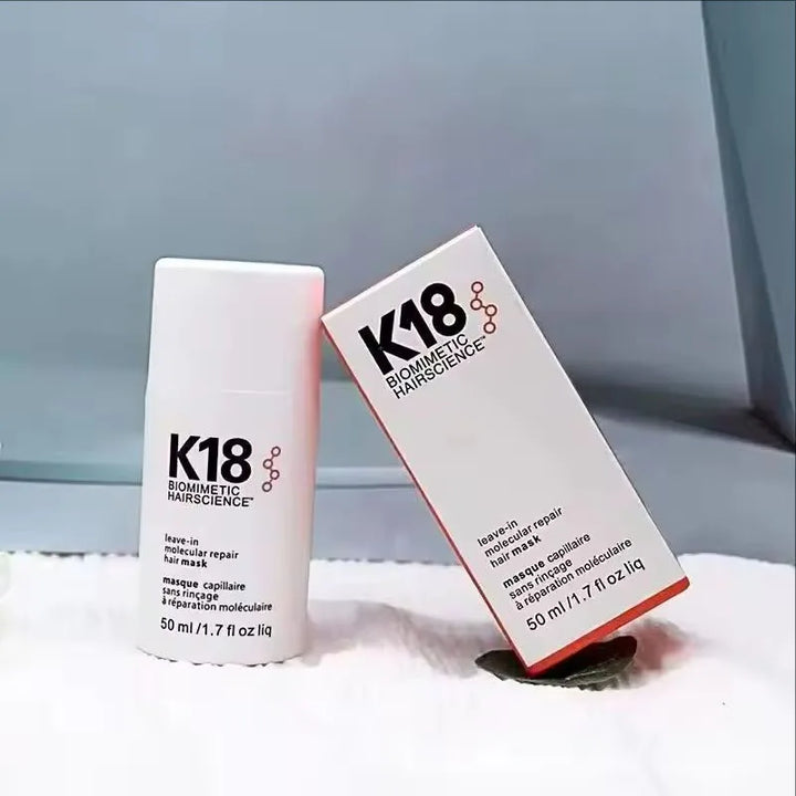 K18 Leave-In Molecular Keratin Repair Hair Mask 50ml No Rinse Formula Hydrating Repair Split End Smooth Hair for Women Hair Care