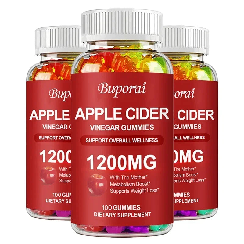Apple Cider Vinegar Gummies 1200mg – Digestive &amp; Wellness Support