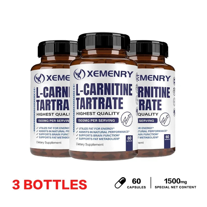 L-Carnitine Capsules – Energy, Focus &amp; Metabolism Support