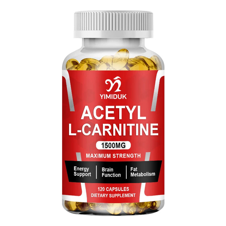 Acetyl L-Carnitine Capsules – Energy, Focus &amp; Metabolism Support
