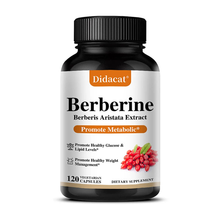 Berberine 500mg Capsules – Metabolism &amp; Weight Management Support