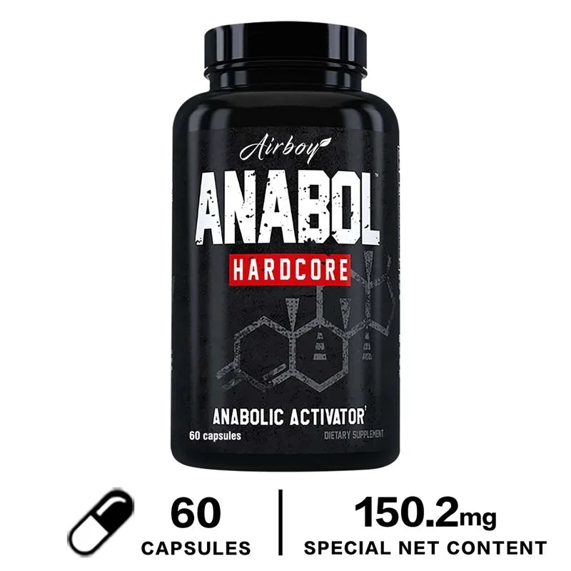 Anabol Hardcore Supplement - Helps Build Lean, Firm, High-quality Muscle,Promoting Muscle Growth,Recovery &amp; Strength Enhancement