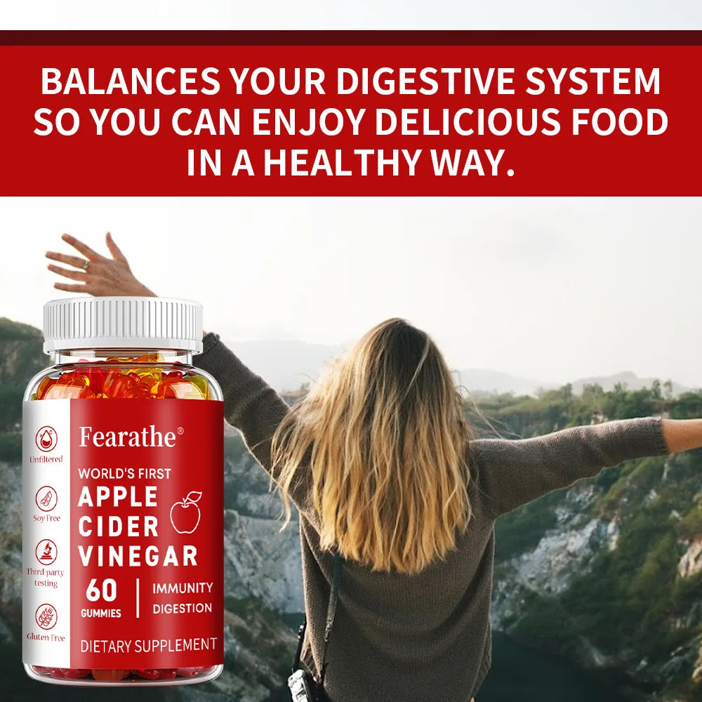 Apple Cider Vinegar Gummies – Metabolism &amp; Digestive Support