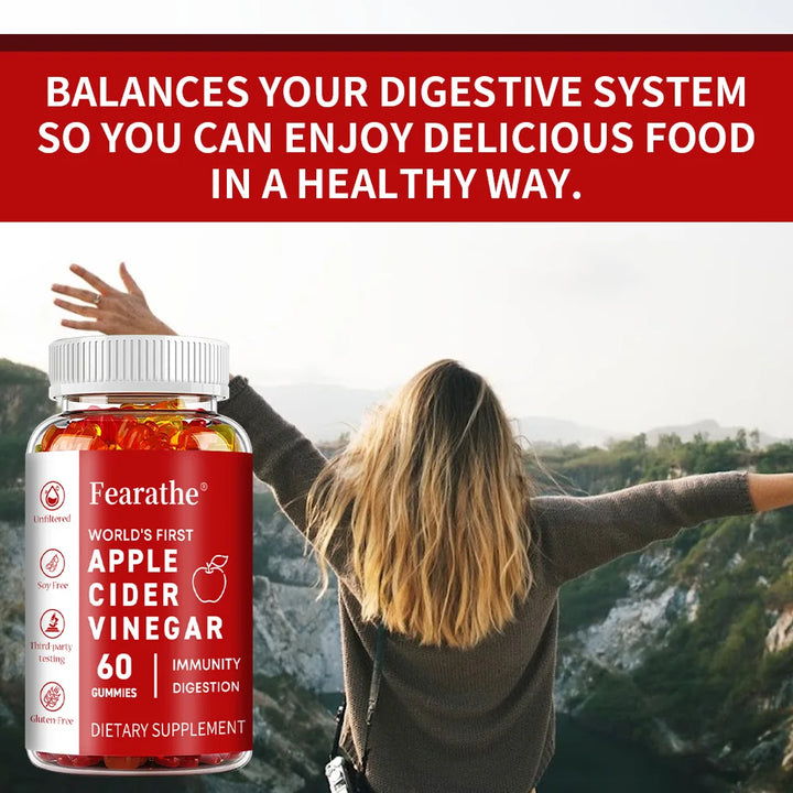 Apple Cider Vinegar Gummies – Metabolism &amp; Digestive Support
