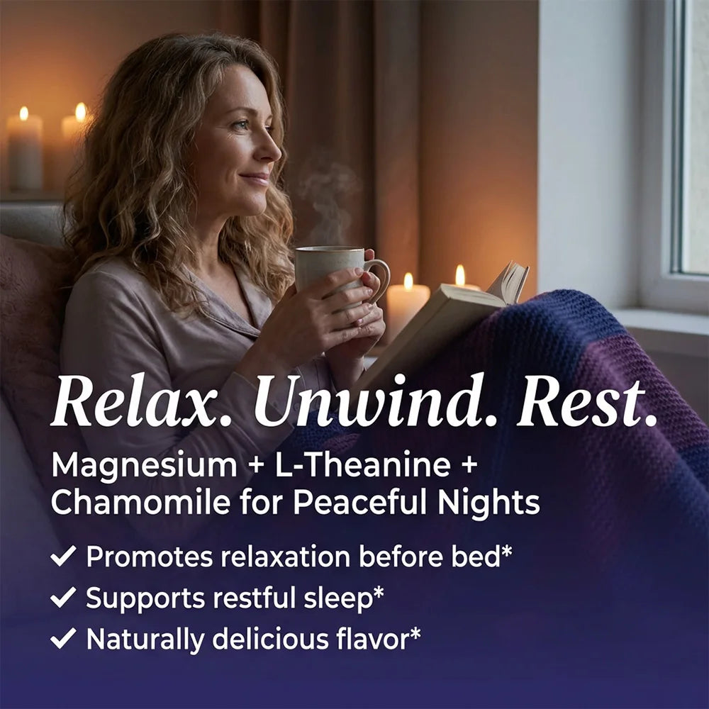 Night Time Sleep Gummies - Enriched with Vitamin B6 and Magnesium - VEGAN | NON-GMO - High Strength for Adults