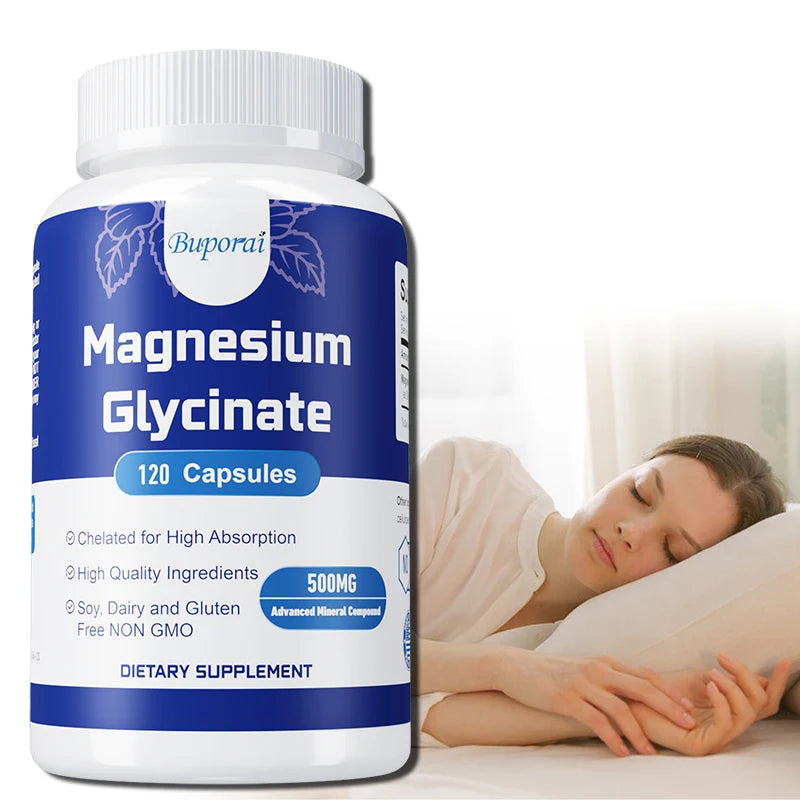 Magnesium Glycinate – Nerve, Muscle &amp; Sleep Support