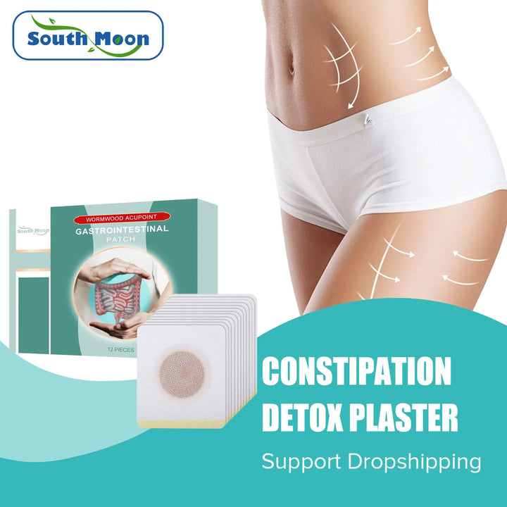 Constipation Detox Patch Promote Intestinal Peristalsis Support Digestive Health Relieve Diarrhea Bloating Colon Cleanse Plaster