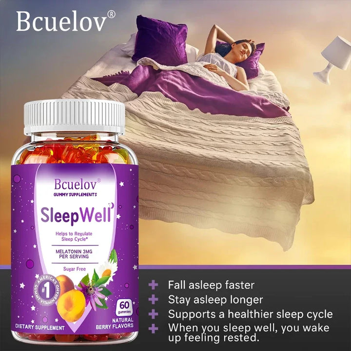 Melatonin 3mg Gummies – Sleep &amp; Rest Support
