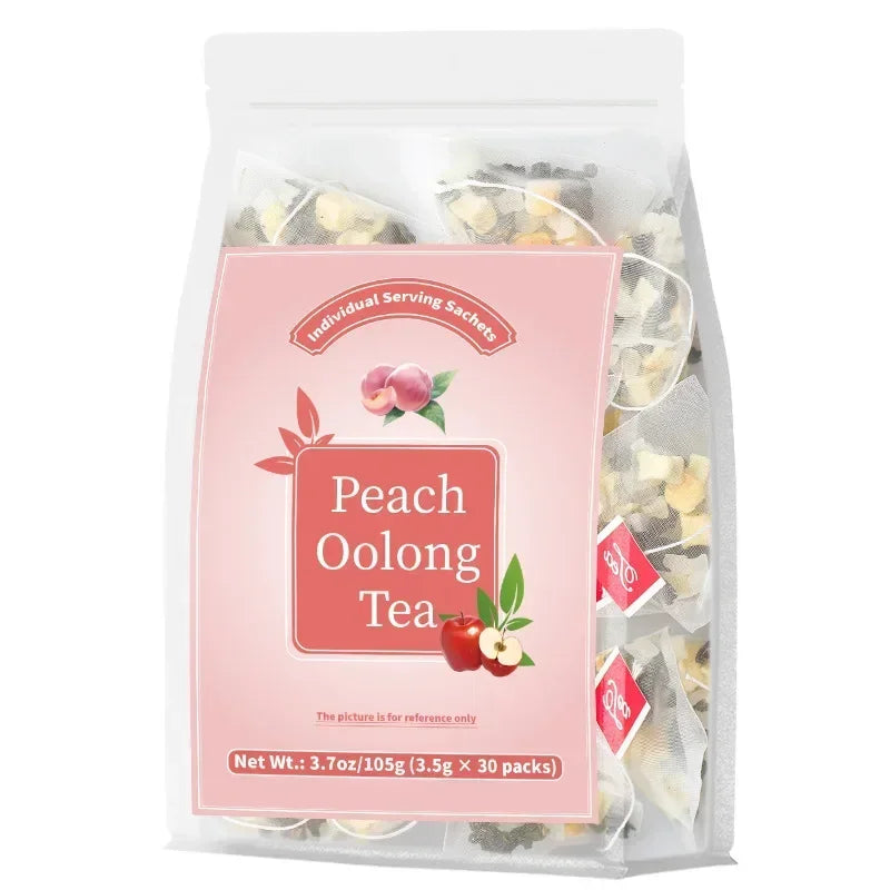 Peach Oolong Herbal Tea – Digestive &amp; Relaxation Support