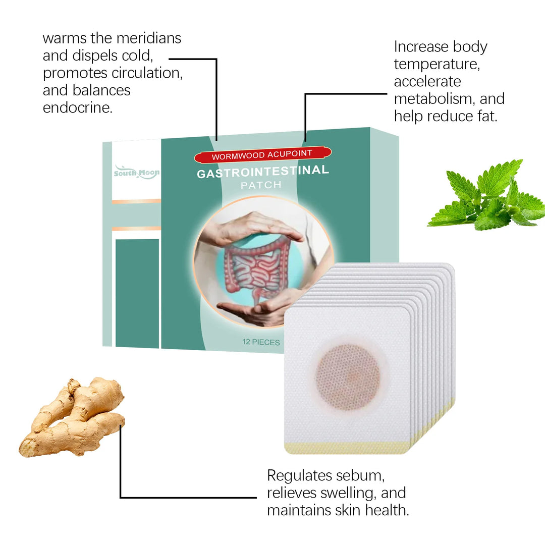 Constipation Detox Patch Promote Intestinal Peristalsis Support Digestive Health Relieve Diarrhea Bloating Colon Cleanse Plaster