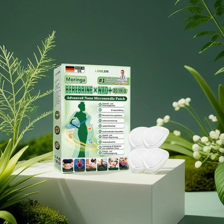 Moringa Berberine NAD+ Microneedle Patch – Weight Management