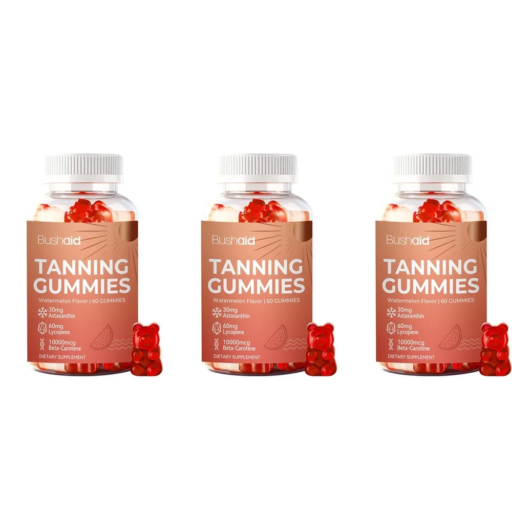 Tanning Gummies – Radiant Glow &amp; Even Skin Tone, Watermelon