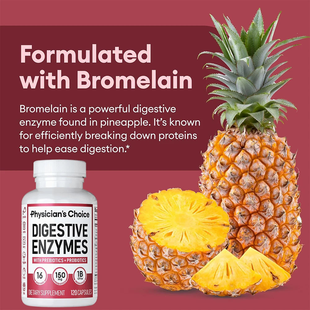 Organic Digestive Enzymes – Digestion &amp; Gut Health Support