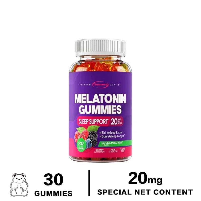 Melatonin Gummies – Sleep, Relaxation &amp; Wellness Support