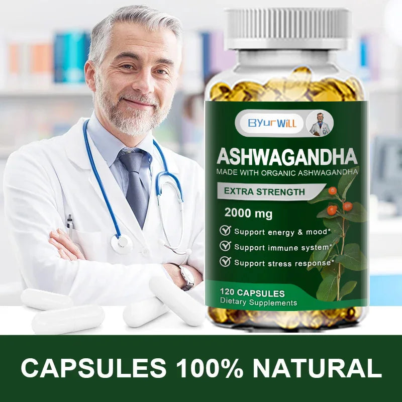 KSM-66 Ashwagandha 2000mg – Stress &amp; Mood Support