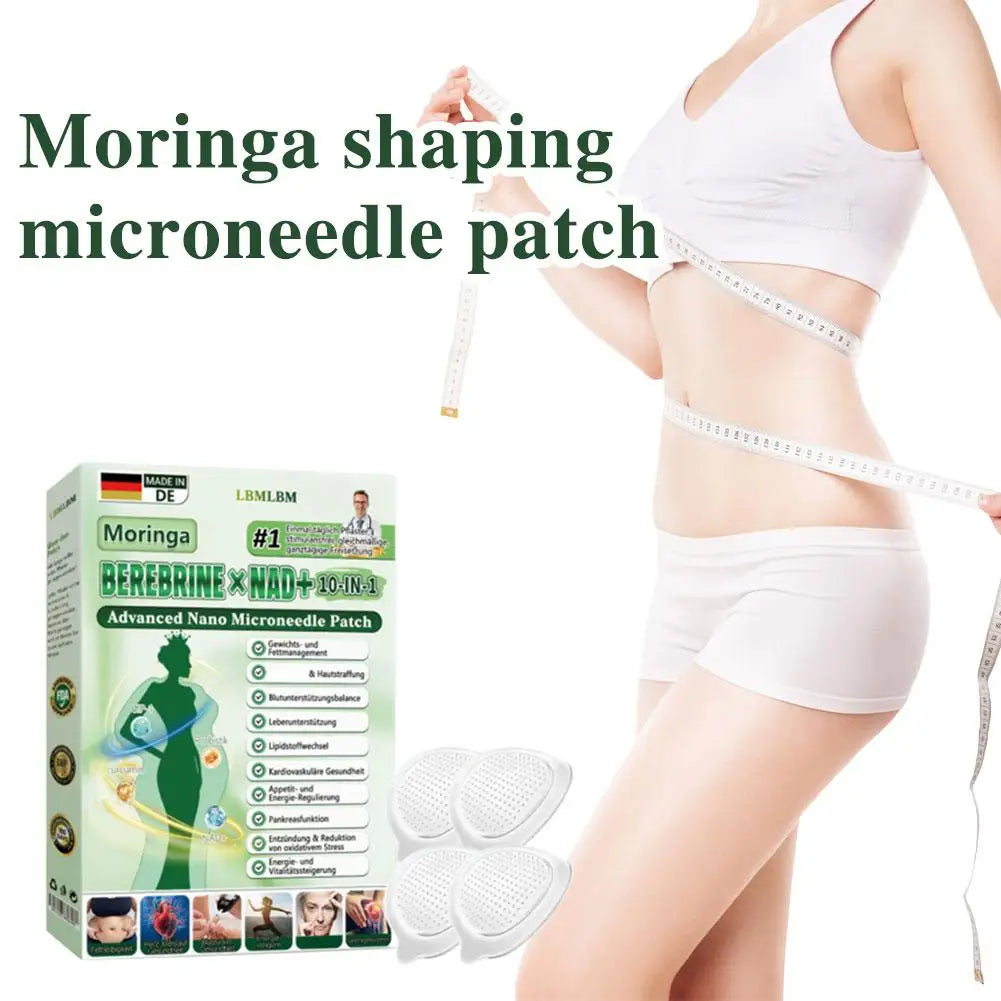 Moringa Berberine NAD+ Microneedle Patch – Weight Management